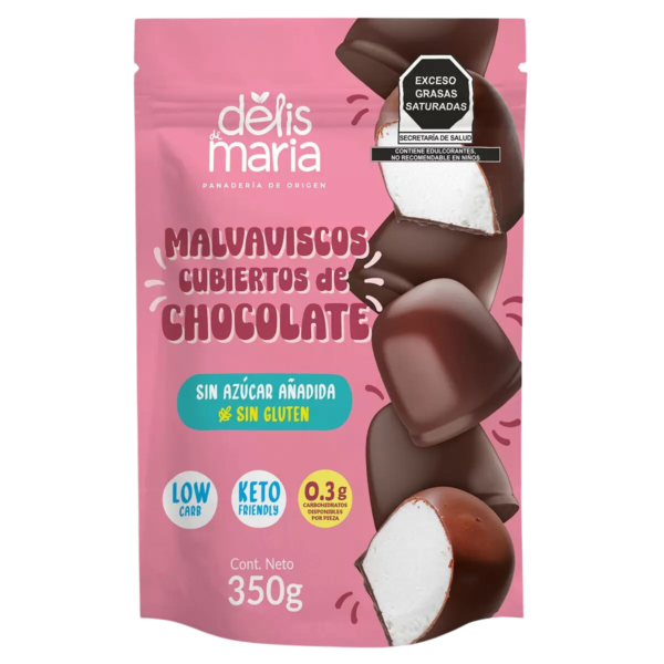 Malvaviscos Cubiertos de Chocolate