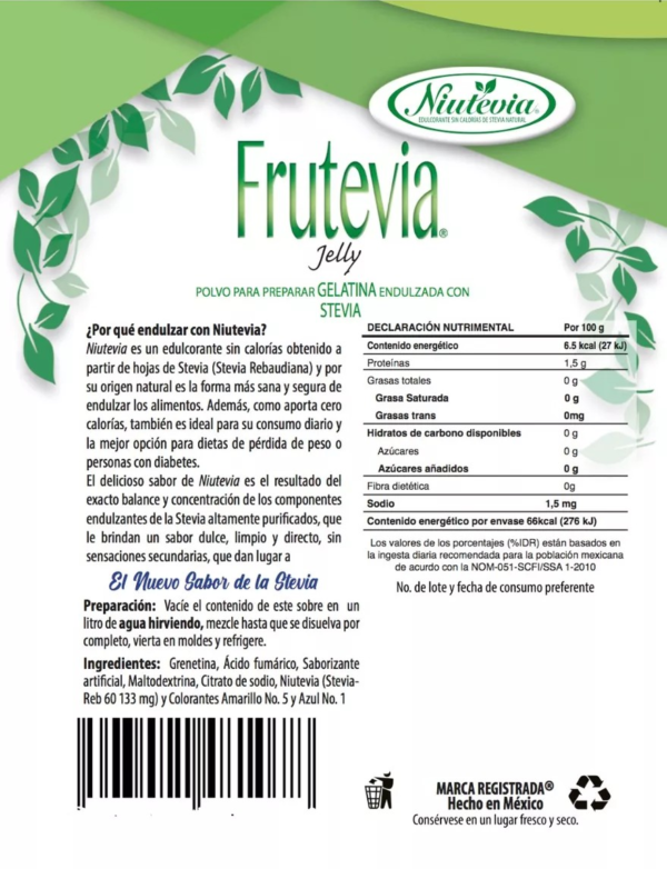 Gelatina Frutevia Fresa - Imagen 2