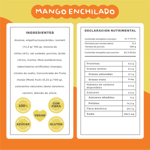 Gomitas de Mango con chile - Imagen 3